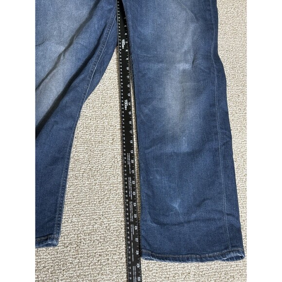 Levis Mens 541 Classic Straight Jeans Blue Stretch Medium Wash Denim 42 x 30 - Picture 8 of 8